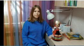 Ученица нашей школы - победитель конкурса «Белгородский сувенир».