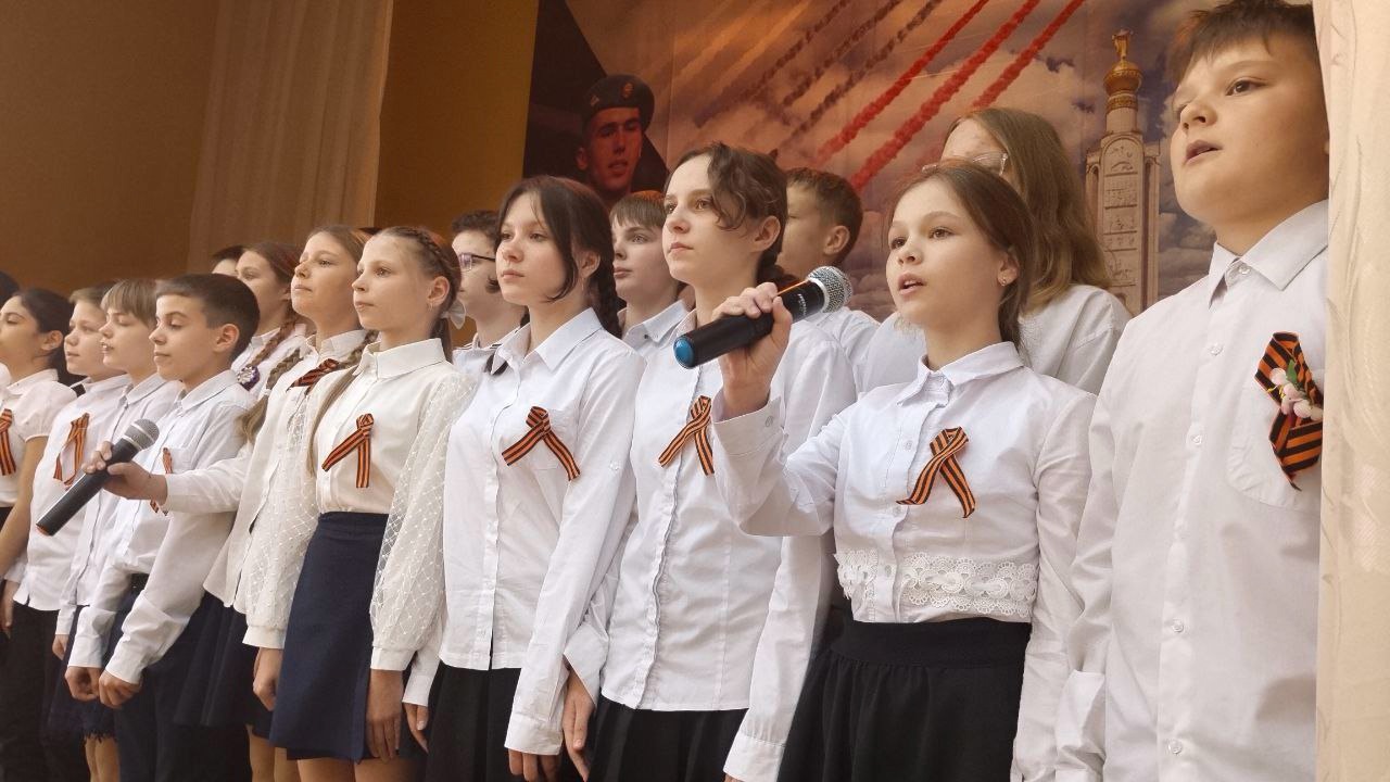В Штабе Победы в Разуменской СОШ №3 проходят концерты &amp;quot;А песни тоже воевали&amp;quot;.